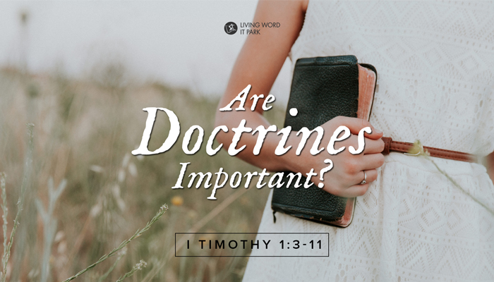Are Doctrines Important?