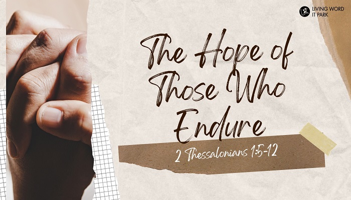The Hope of Those Who Endure